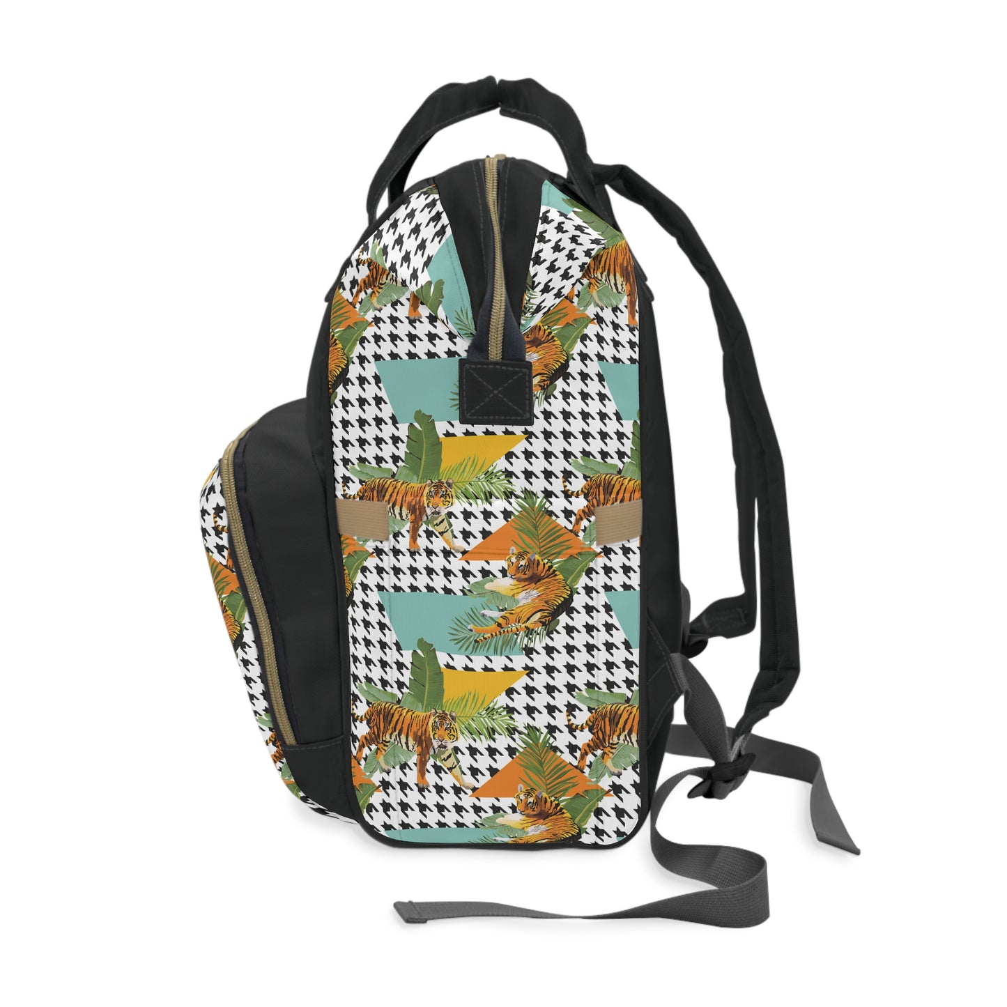 Women's Grappl like a Girl Jiu Jitsu Gear Backpack - Tiger Design