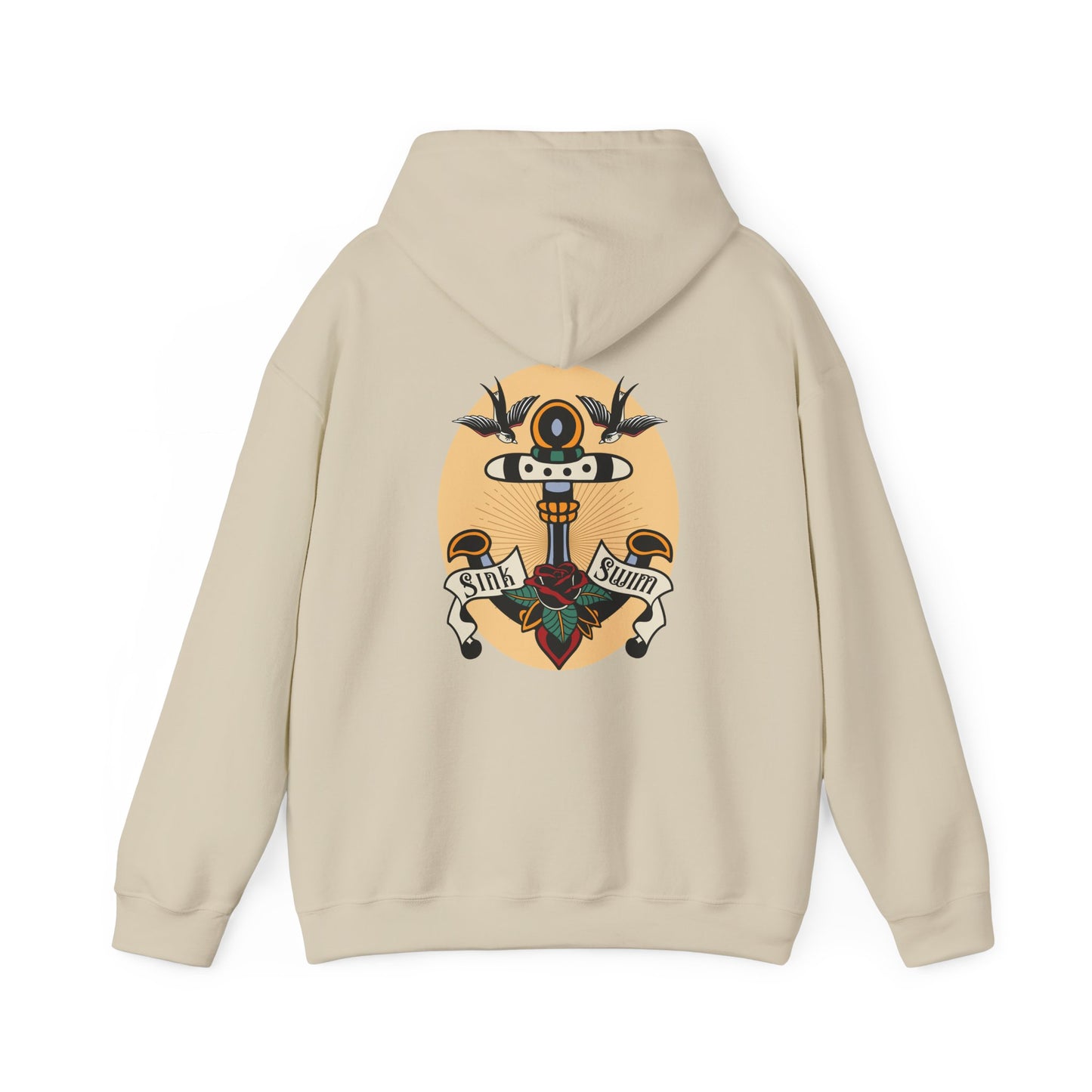 Women's Grapple like a Girl BJJ Hoodie - Sink or Swim