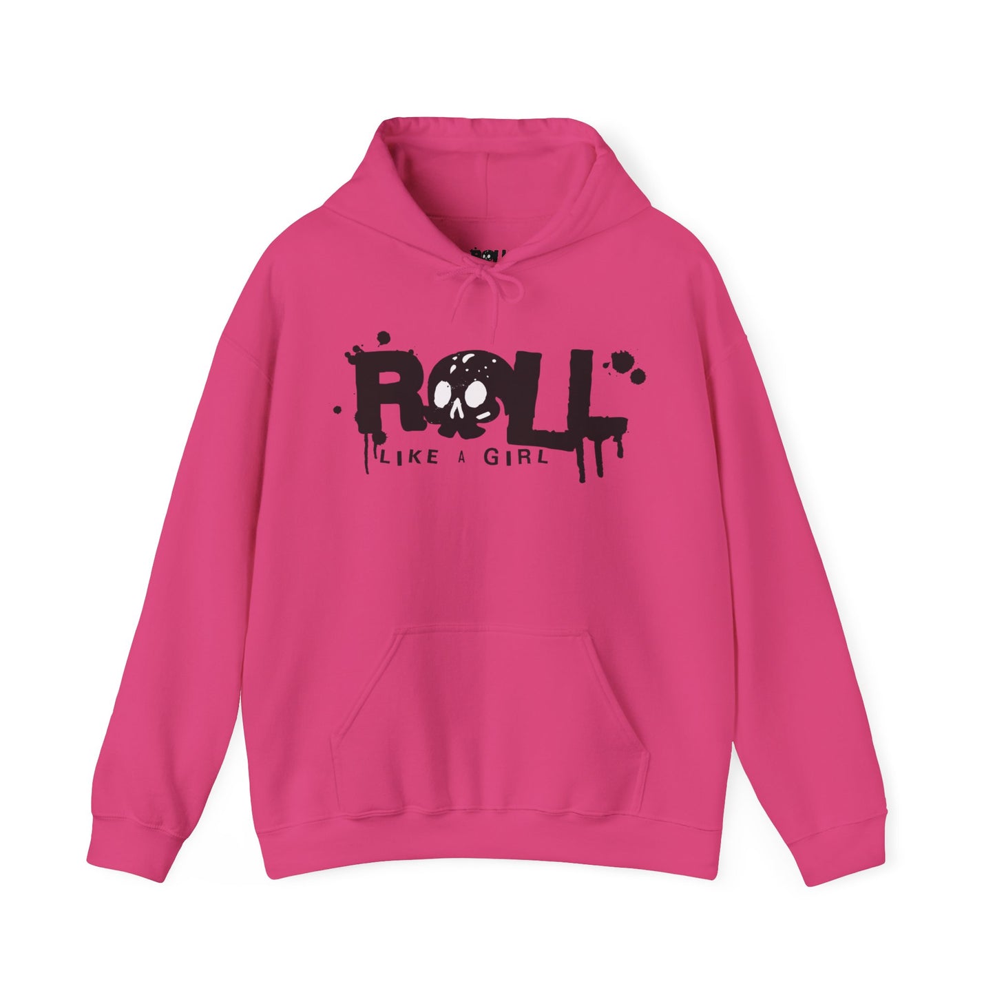 BJJ Roll like a Girl Jiu Jitsu Pullover Hoodie