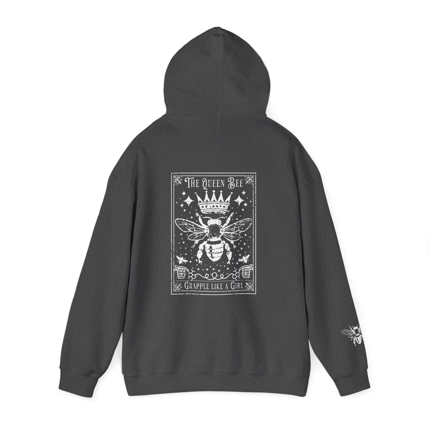 Women's Grapple like a Girl BJJ Hoodie - Queen Bee