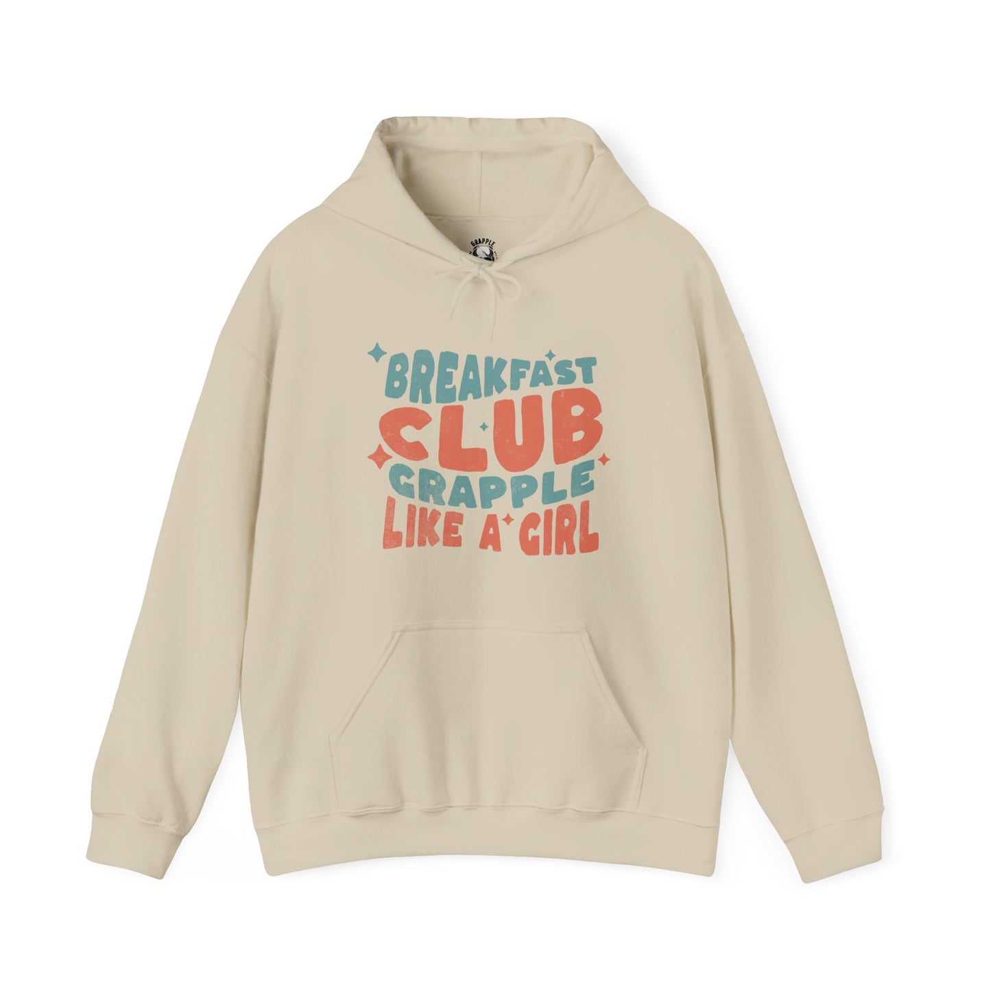 Women's BJJ Hoodie - Grapple Like a Girl Breakfast Club