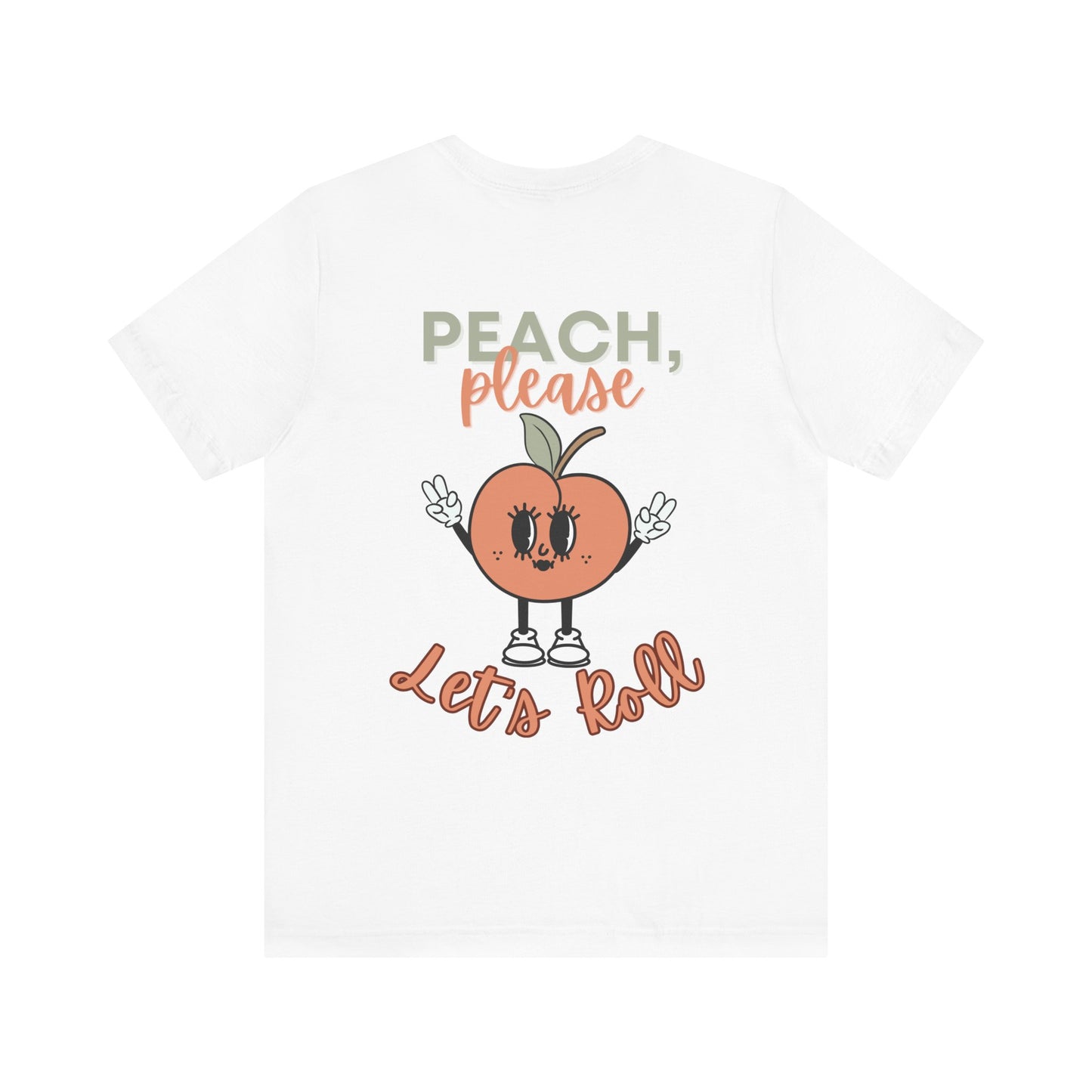 Peach, Please Let's Roll Women's BJJ Jiu Jitsu T-Shirt