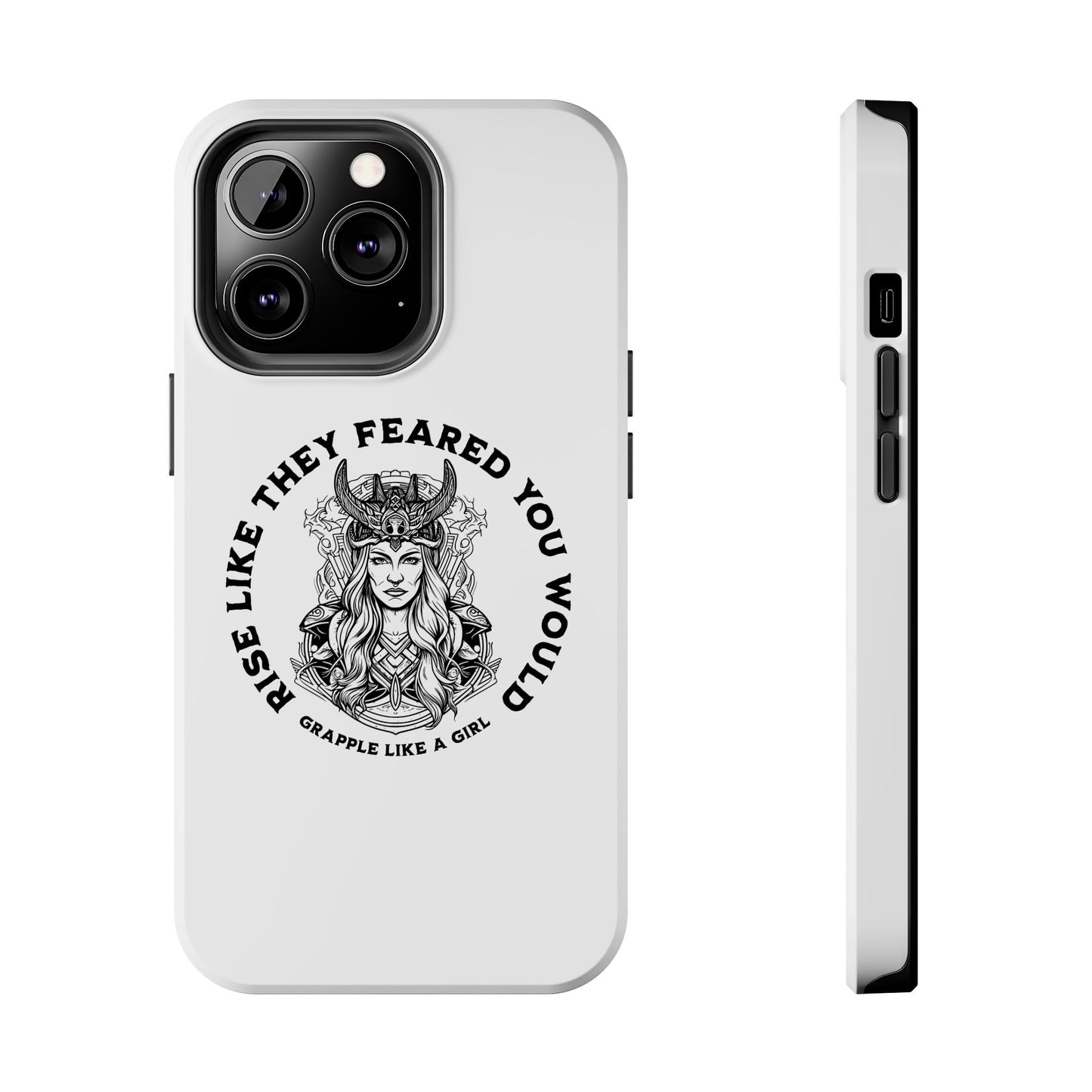 Women's BJJ Rise like they Feared You Would Jiu Jitsu Tough iPhone Cases