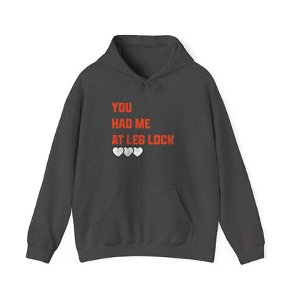 Women's Grapple like a Girl BJJ Hoodie - You had me at leglock