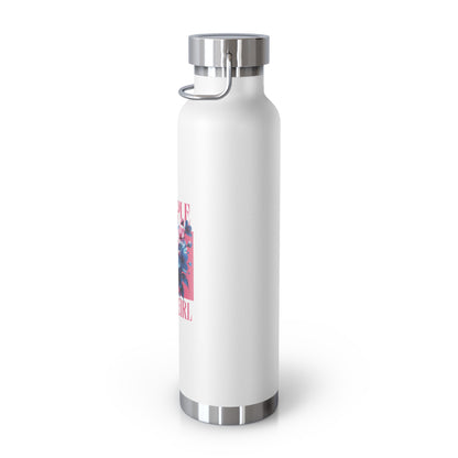 Grapple like a Girl Water Bottle 22oz - Cherry Blossoms