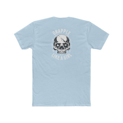 Grapple like a Girl Unisex Cotton Tee - Violent Little Thing