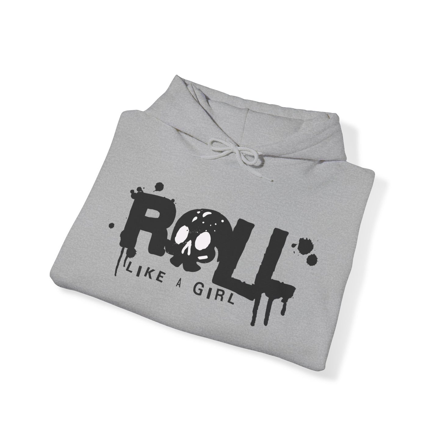 BJJ Roll like a Girl Jiu Jitsu Pullover Hoodie