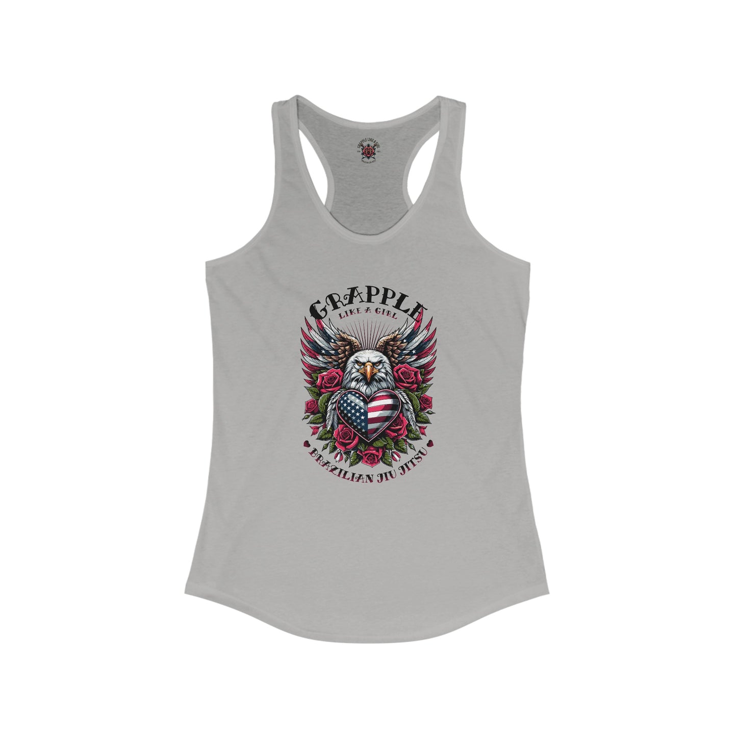 Women's Grapple like a Girl Jiu Jitsu Racerback Tank - American Eagle