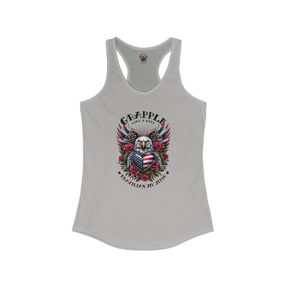 Women's Grapple like a Girl Jiu Jitsu Racerback Tank - American Eagle