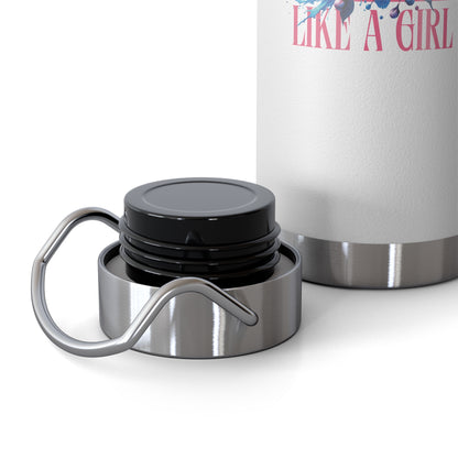 Grapple like a Girl Water Bottle 22oz - Cherry Blossoms
