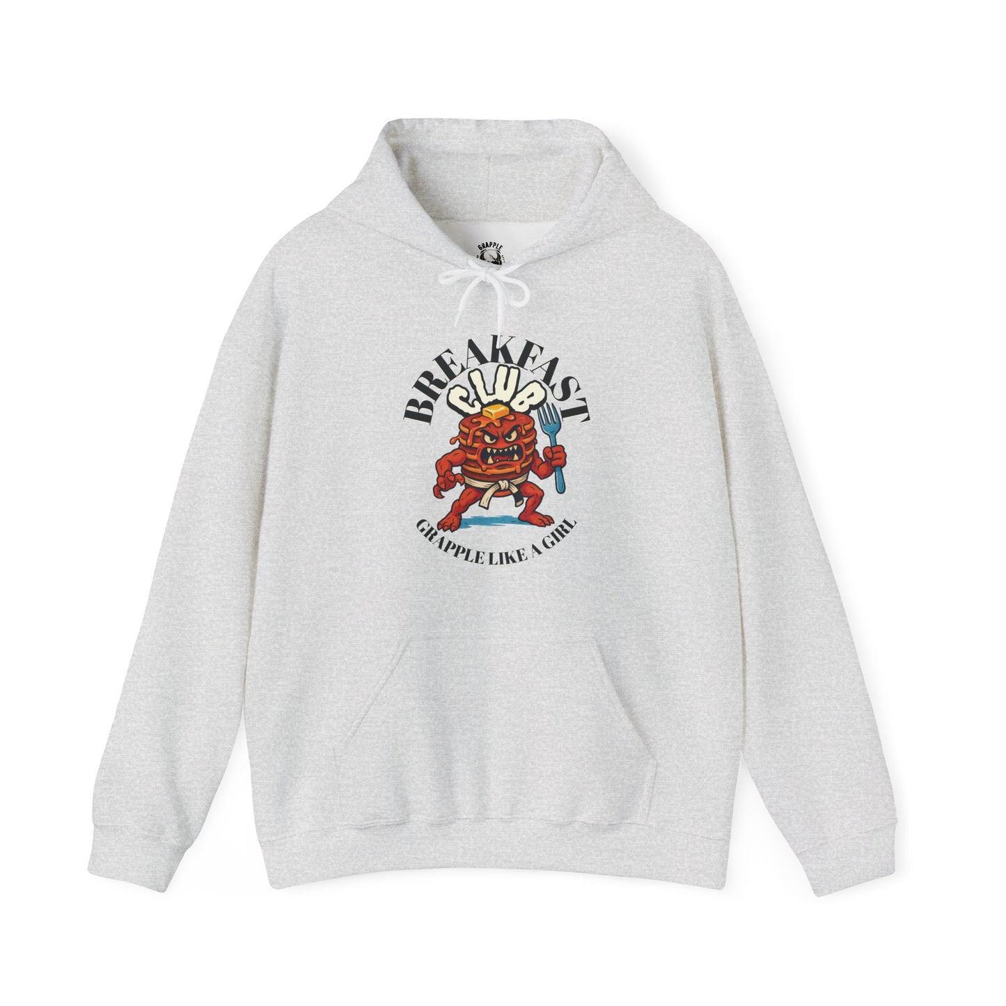 Women's BJJ Hoodie - Grapple Like a Girl Breakfast Club