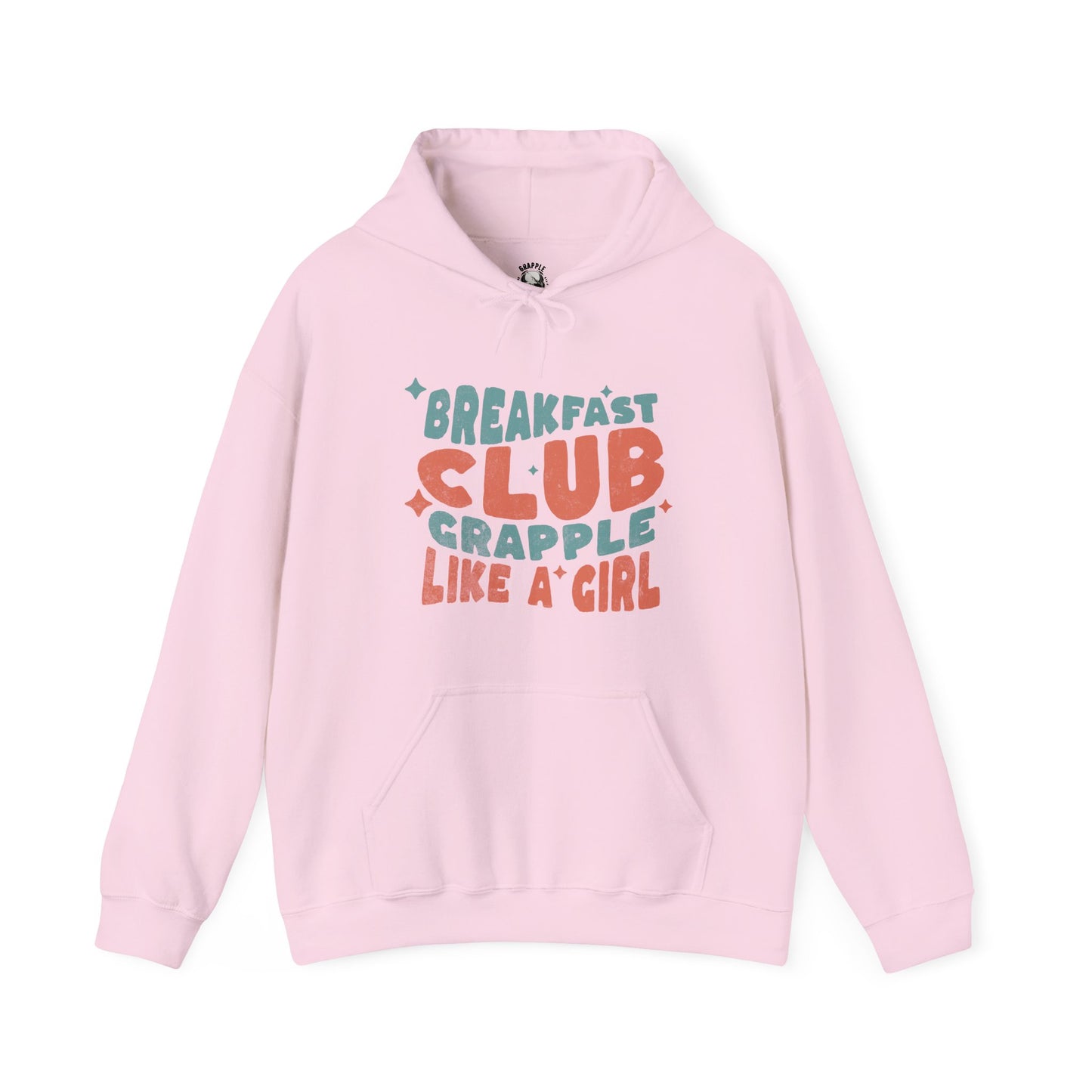 Women's BJJ Hoodie - Grapple Like a Girl Breakfast Club