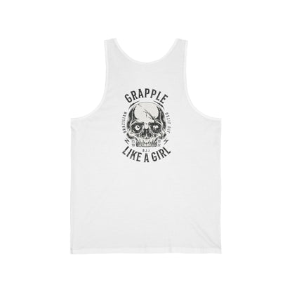 Grapple like a Girl Unisex Fit Jersey Tank - Just Stand Up.