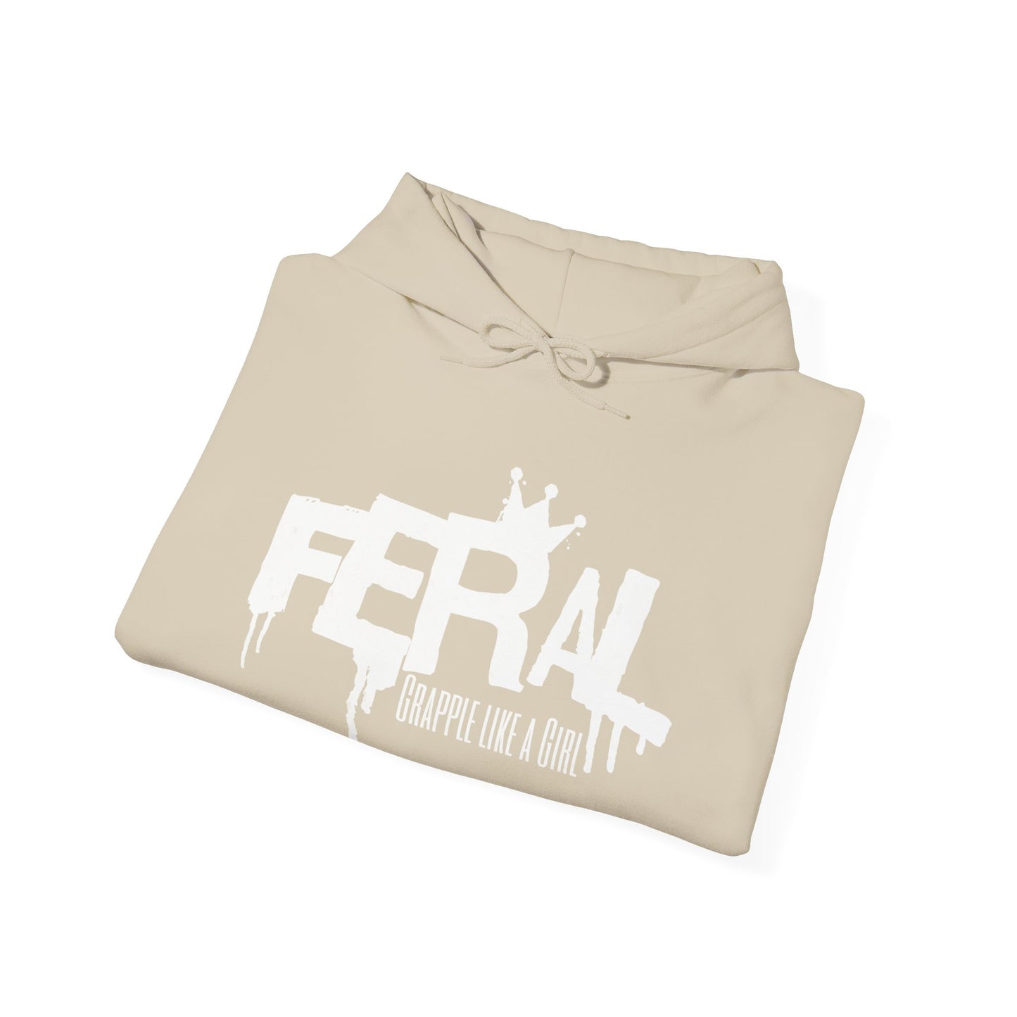 Feral Grapple like a Girl Hoodie