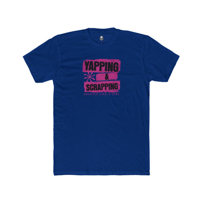 Grapple like a Girl Unisex Cotton Tee - Yapping & Scrapping
