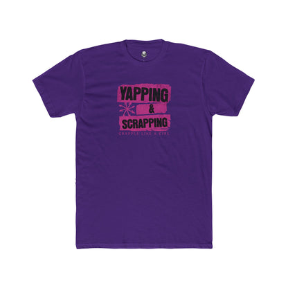 Grapple like a Girl Unisex Cotton Tee - Yapping & Scrapping