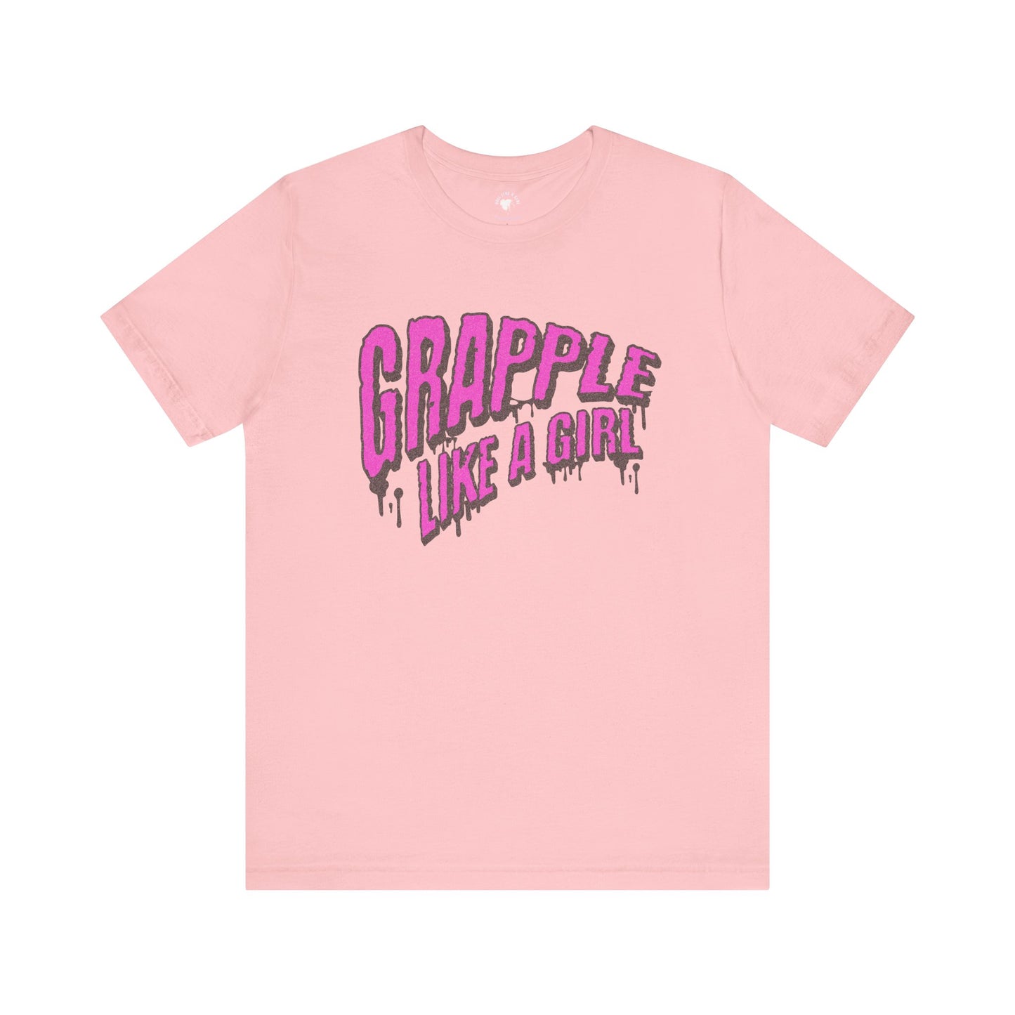 Women's Grapple like a Girl Slime Jiu Jitsu T-shirt