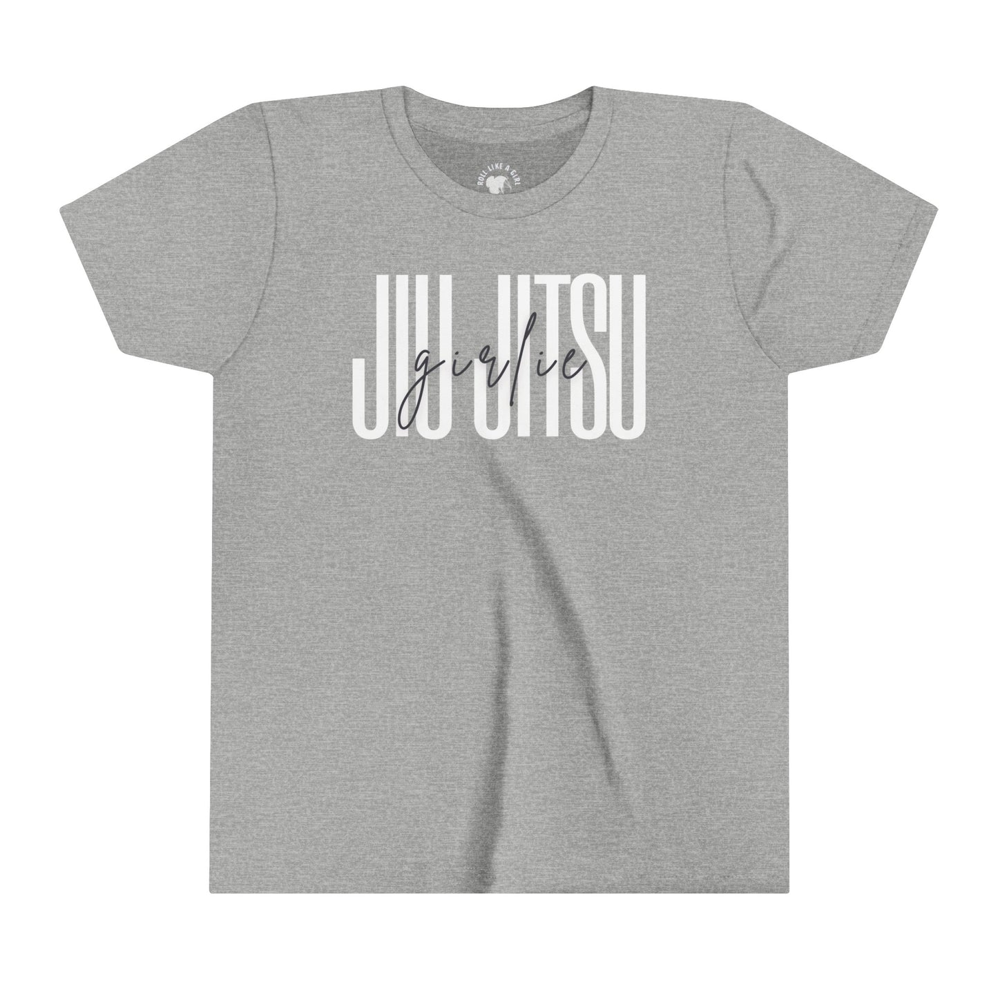 BJJ Youth Girls Short Sleeve Tee Jiu Jitsu Girlie