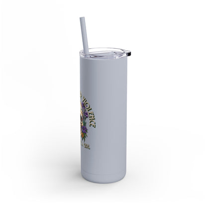 Harness Your Violence Skinny Matte Tumblers, 20oz