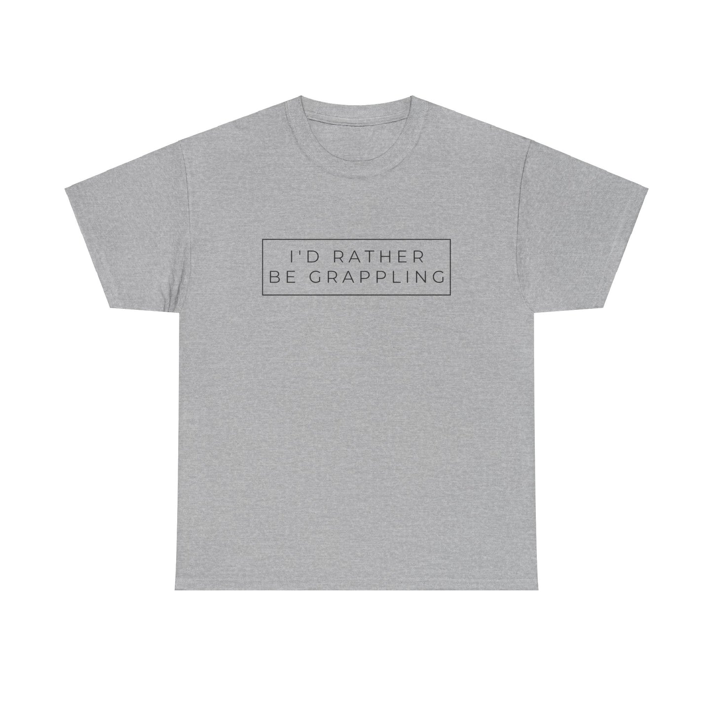 BJJ I'd rather be grappling Oversized T-shirt