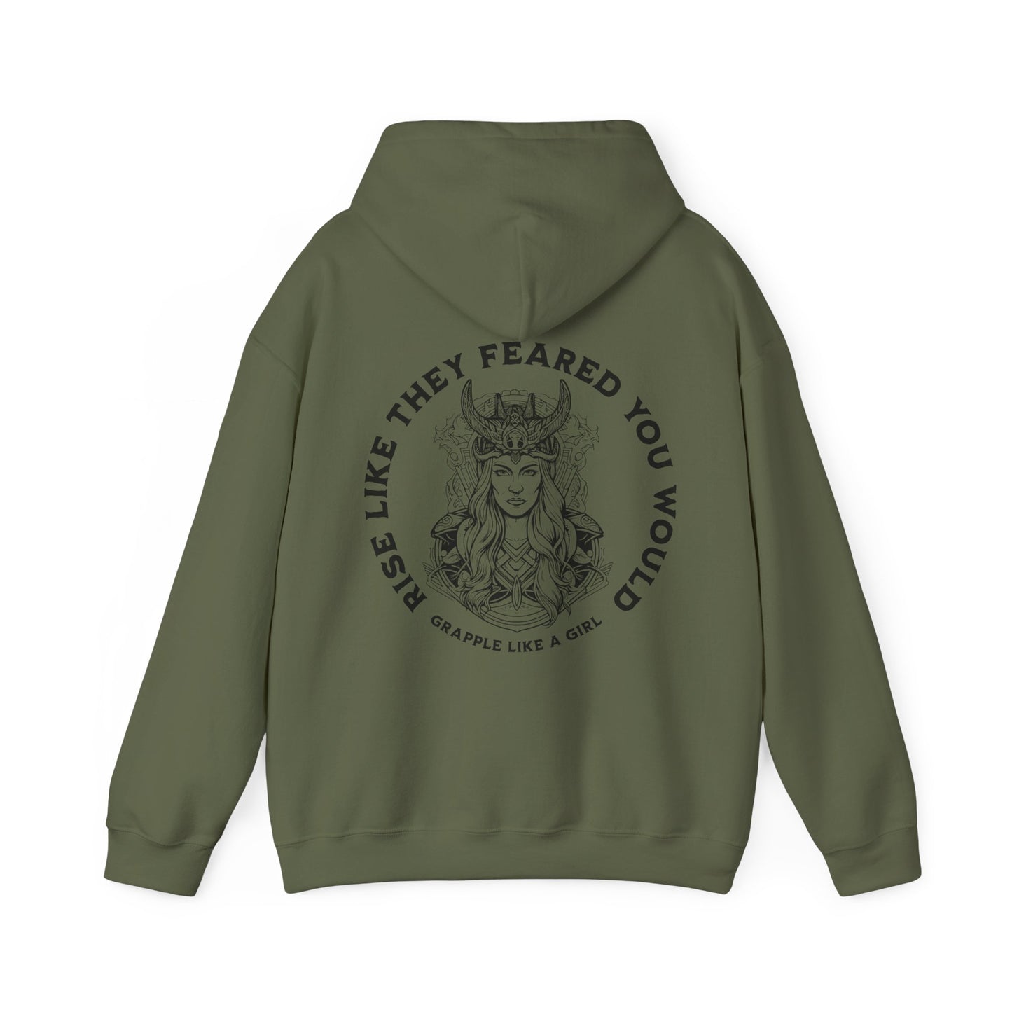 Women's Jiu Jitsu Hoodie - Rise like they Feared You Would BJJ Apparel