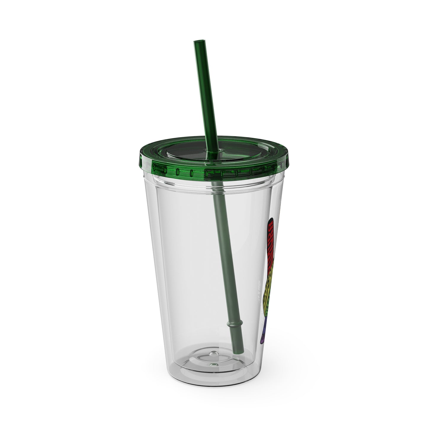 Submission Peace Sign BJJ Jiu Jitsu Acrylic Tumbler w/ Straw