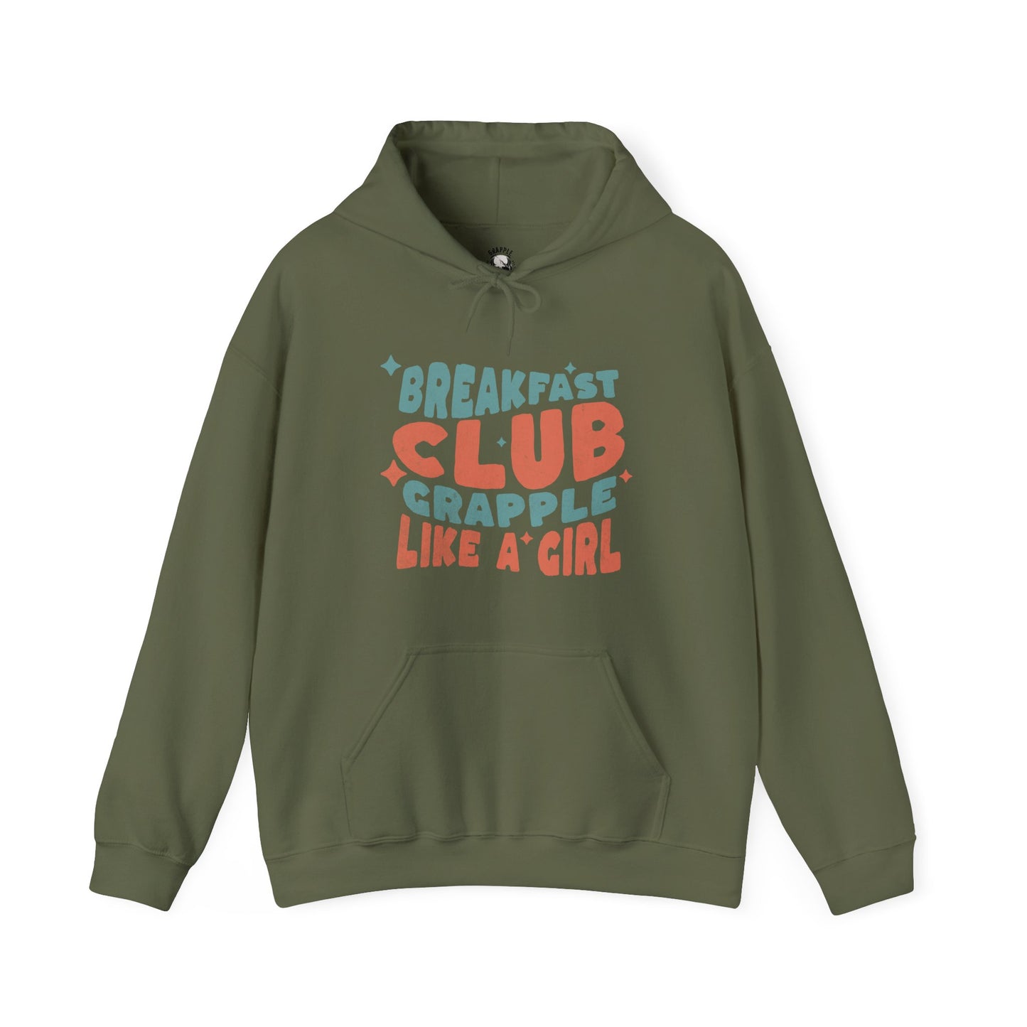 Women's BJJ Hoodie - Grapple Like a Girl Breakfast Club