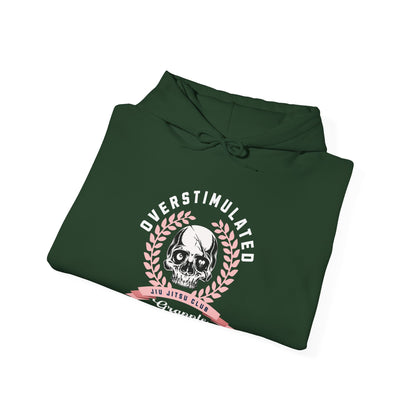 Grapple like a Girl BJJ Hoodie - Overstimulated Jiu Jitsu Club