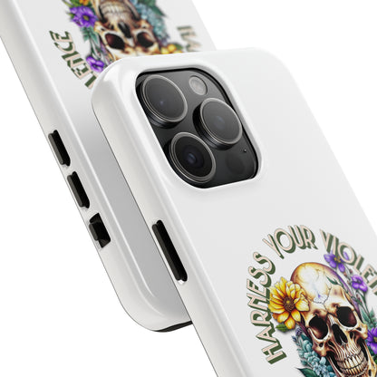 Women's BJJ Harness Your Violence Jiu Jitsu Tough iPhone Cases