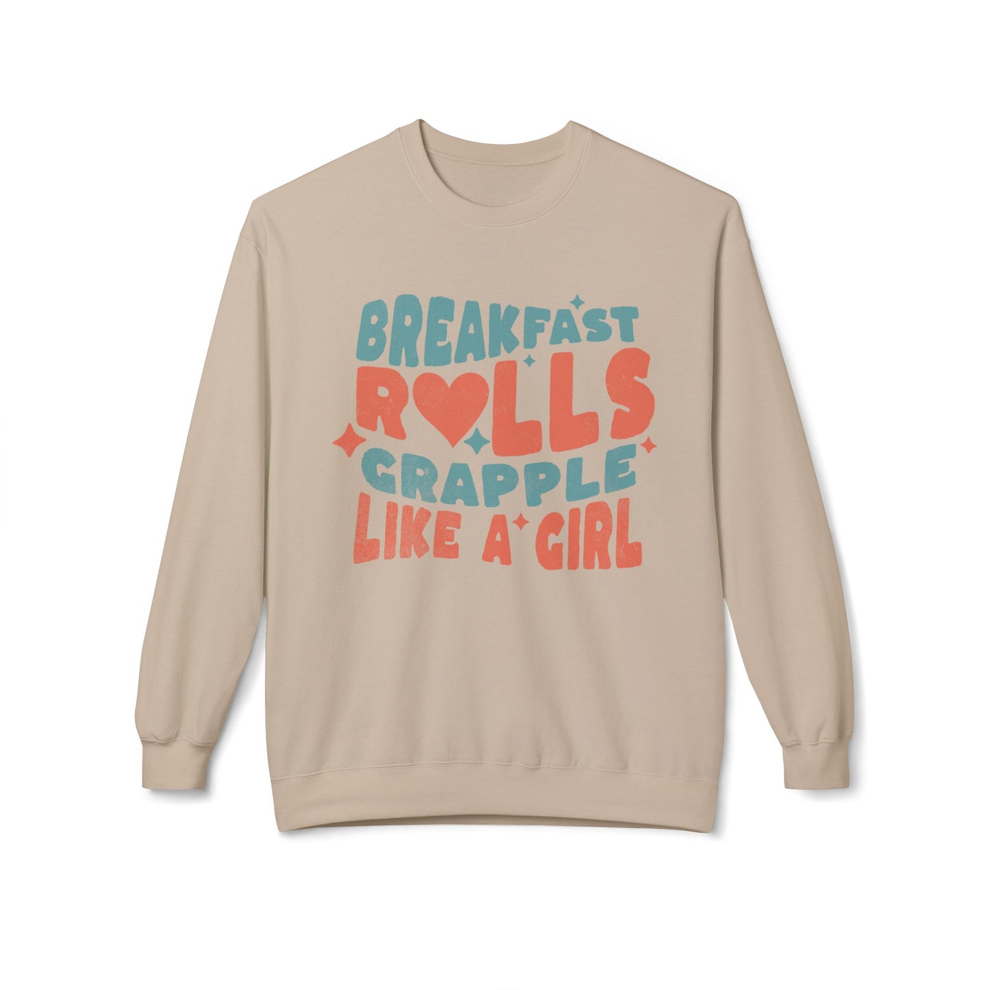 Grapple like a Girl Breakfast Rolls Sweatshirt