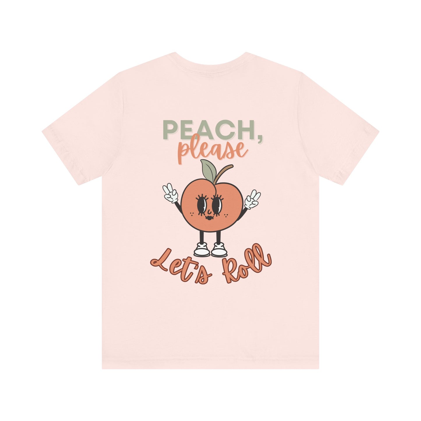 Peach, Please Let's Roll Women's BJJ Jiu Jitsu T-Shirt