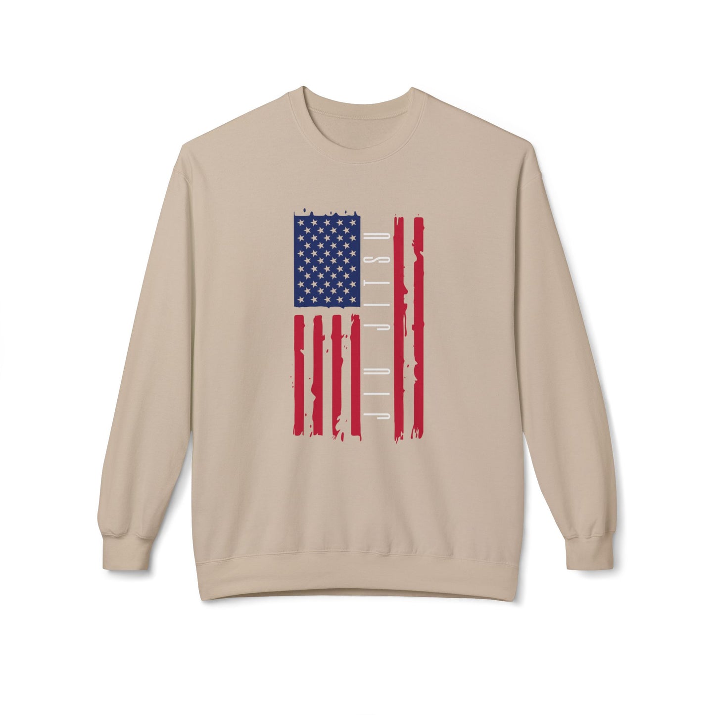 Crewneck Sweatshirt - Jiu Jitsu Flag