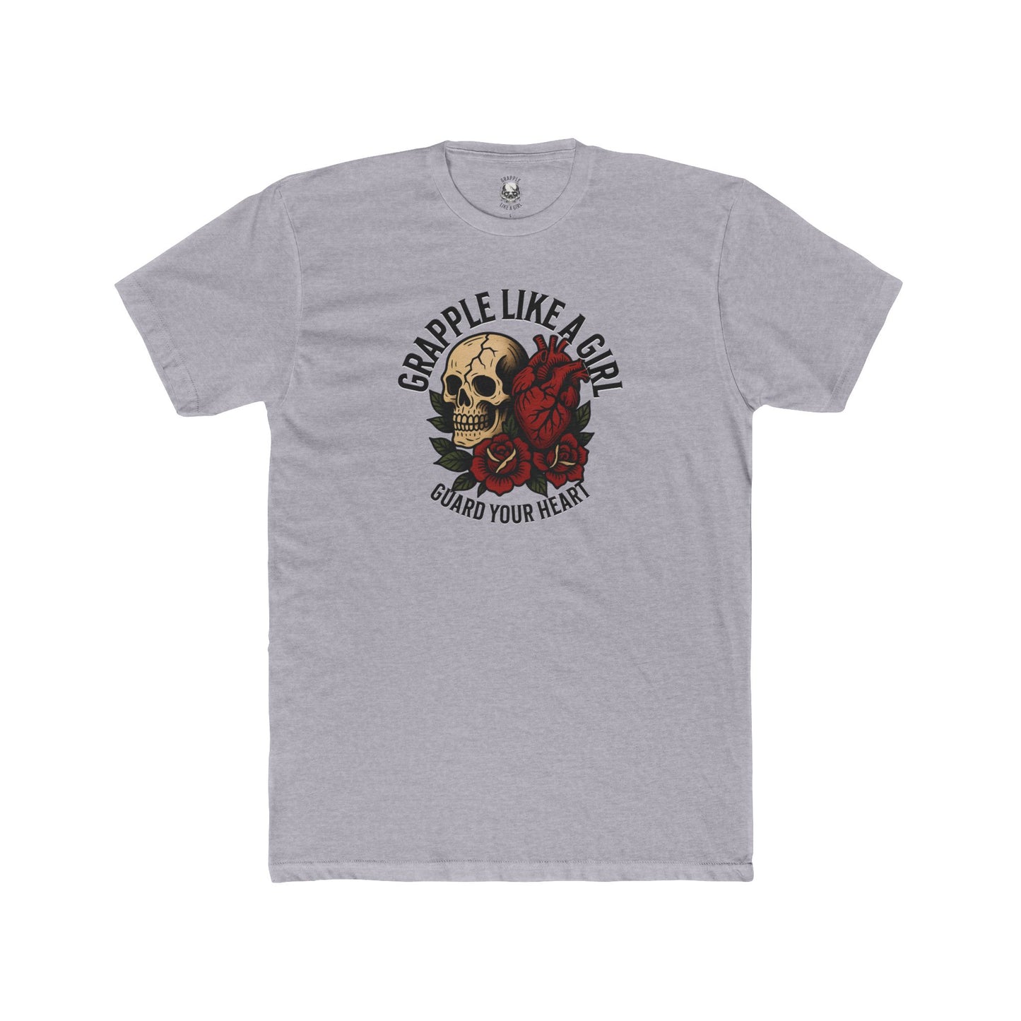 Grapple like a Girl Unisex Cotton Tee - Guard Your Heart
