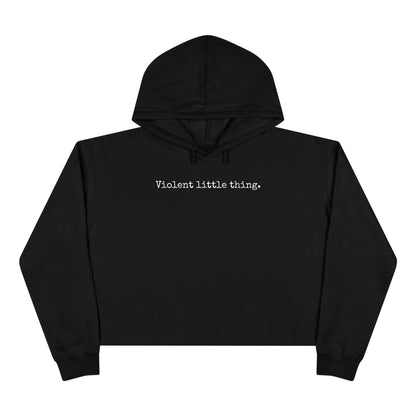 Grapple like a Girl Cropped Hoodie - Violent little thing