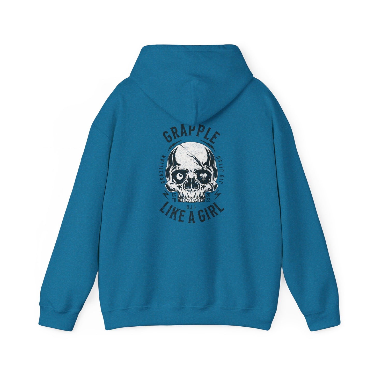Women's Grapple like a Girl BJJ Hoodie - You had me at leglock