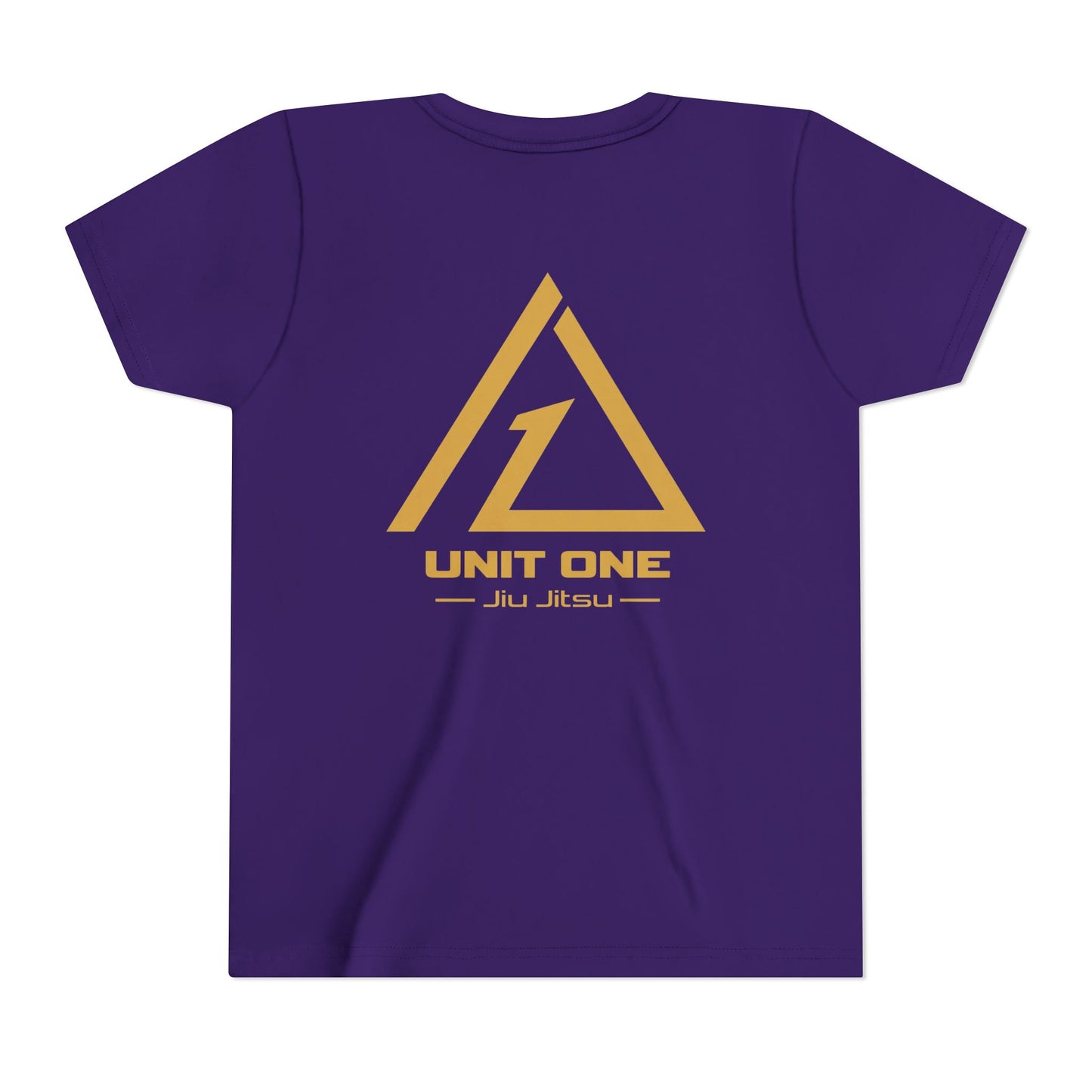 Custom Unisex Unit One T-Shirt - Youth, Gold Logo