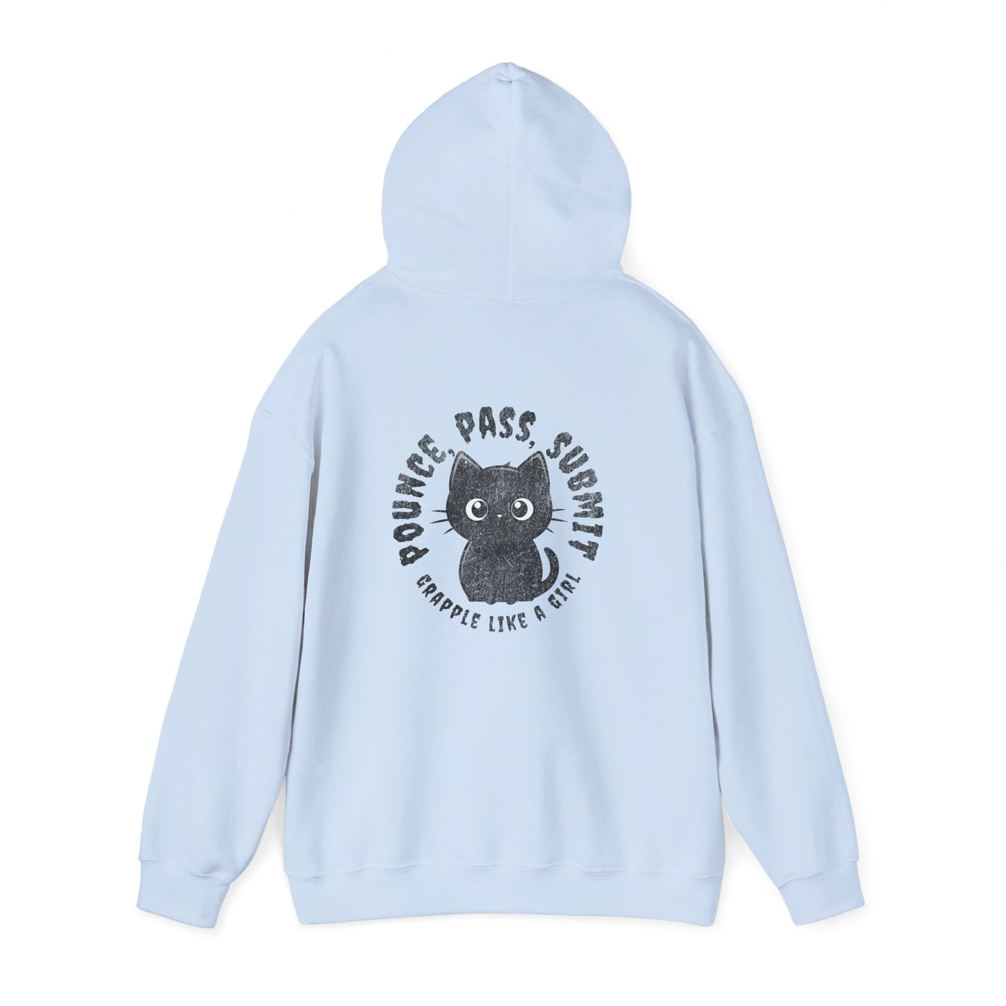 Women's BJJ Hoodie - Grapple Like a Girl, Pounce, Pass, Submit *Limited Edition*