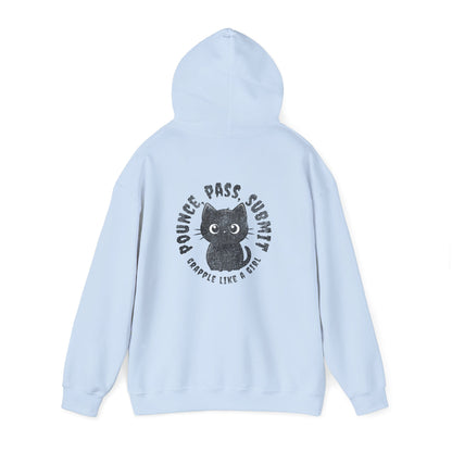Women's BJJ Hoodie - Grapple Like a Girl, Pounce, Pass, Submit *Limited Edition*