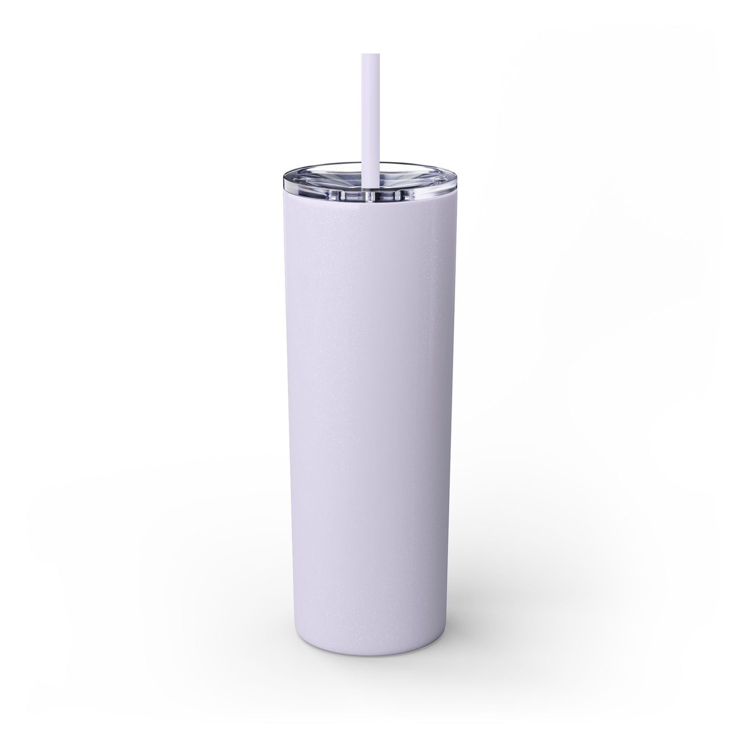 Conquer the Mats, Conquer the World Skinny Tumbler with Straw, 20oz