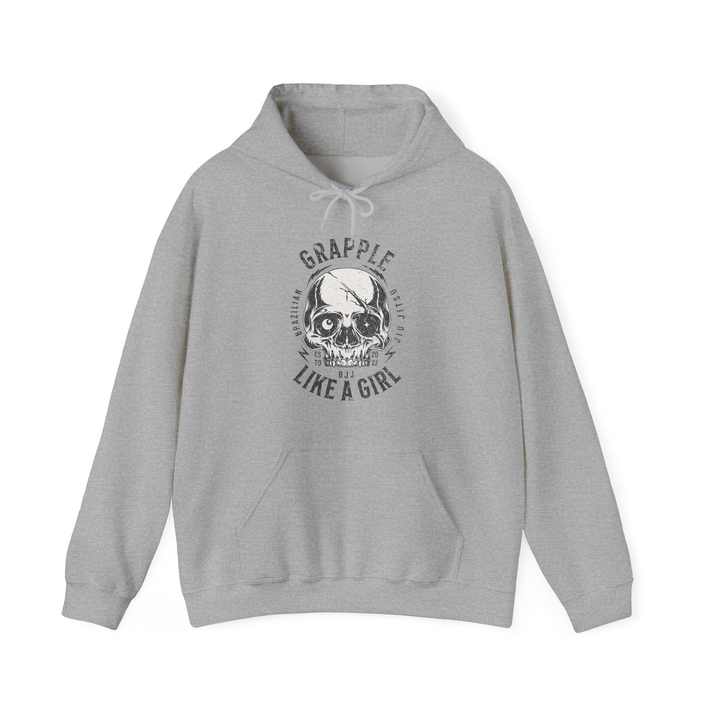 Women's BJJ Hoodie - Grapple Like a Girl