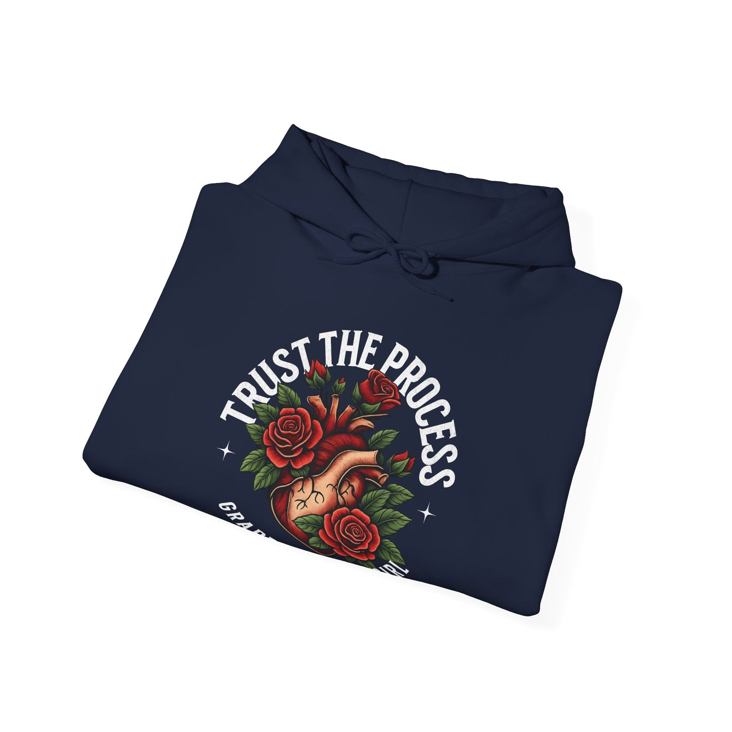 Women's Grapple like a Girl BJJ Hoodie - Trust the Process