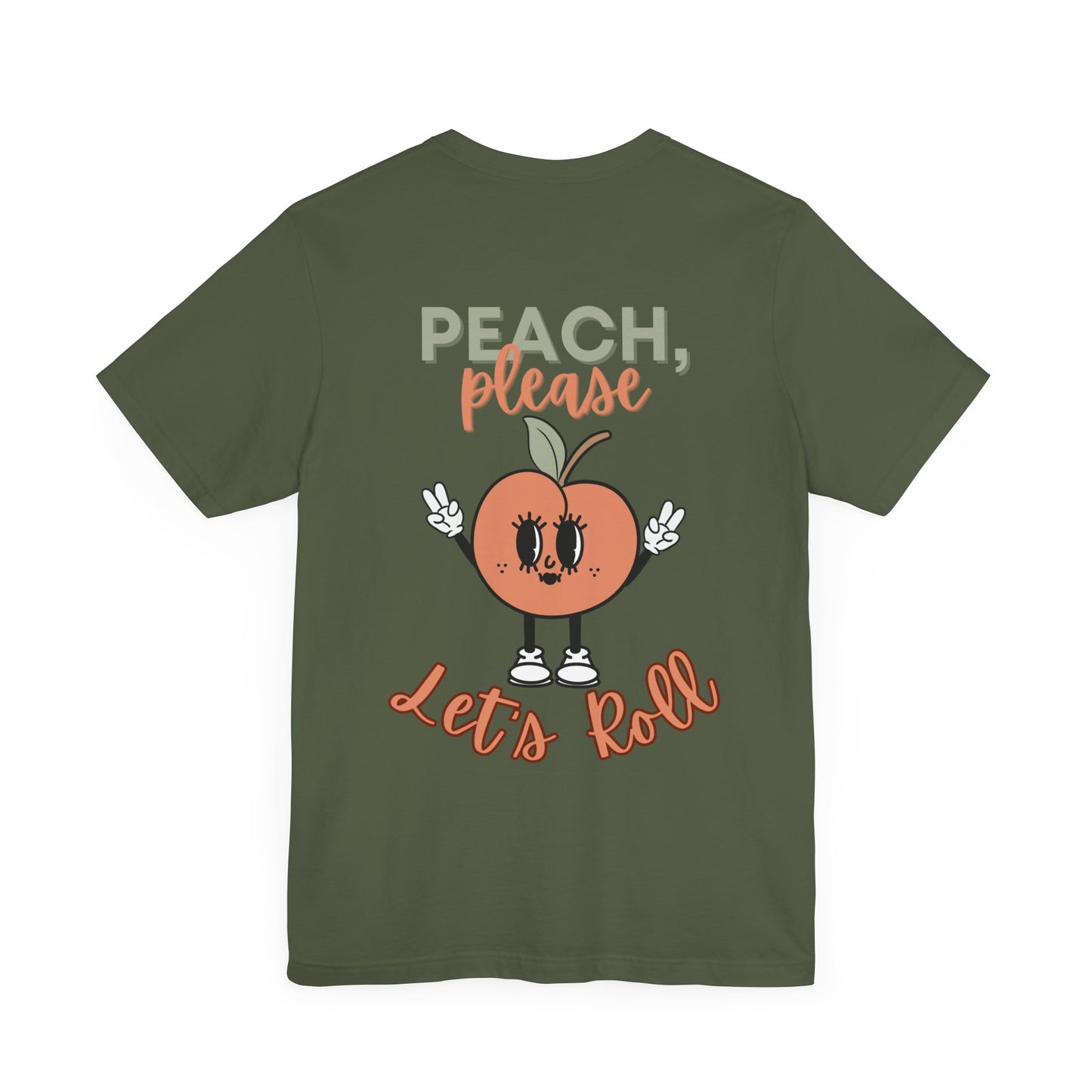 Peach, Please Let's Roll Women's BJJ Jiu Jitsu T-Shirt