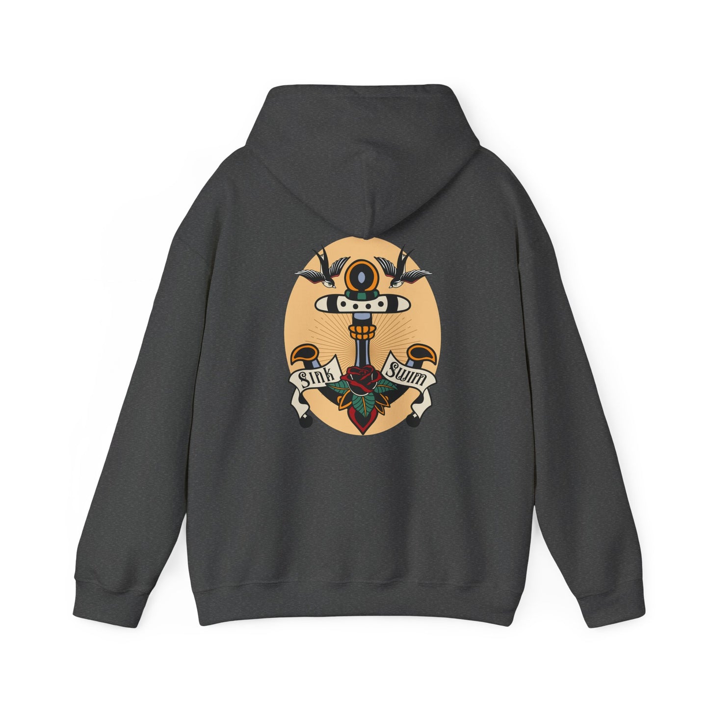 Women's Grapple like a Girl BJJ Hoodie - Sink or Swim