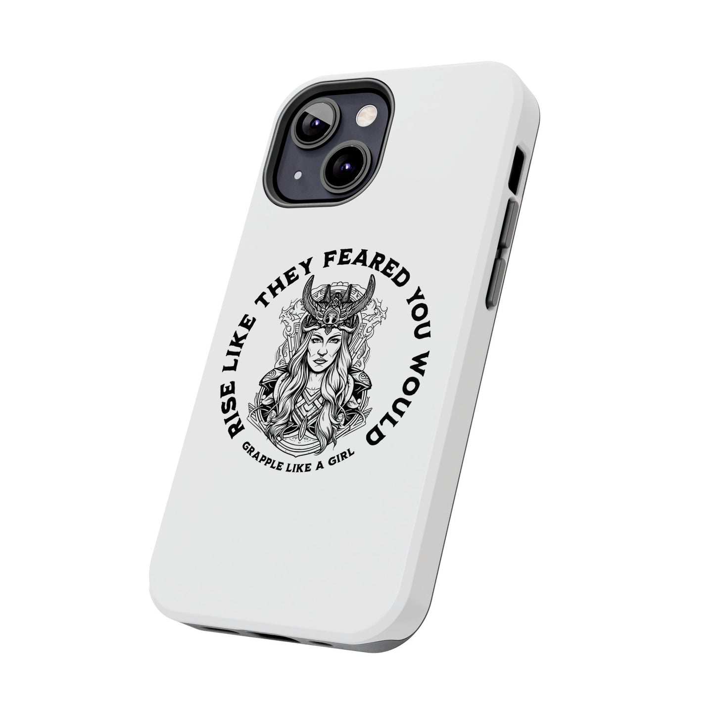 Women's BJJ Rise like they Feared You Would Jiu Jitsu Tough iPhone Cases