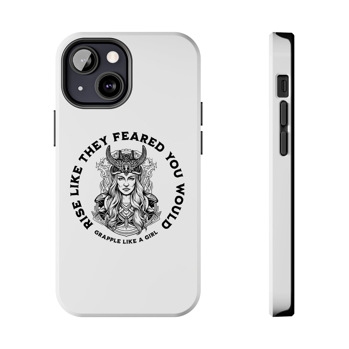 Women's BJJ Rise like they Feared You Would Jiu Jitsu Tough iPhone Cases