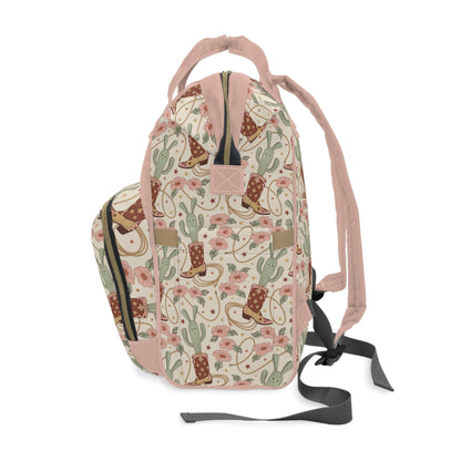 Women's Grapple like a Girl Jiu Jitsu Gear Backpack - Western Girly Design