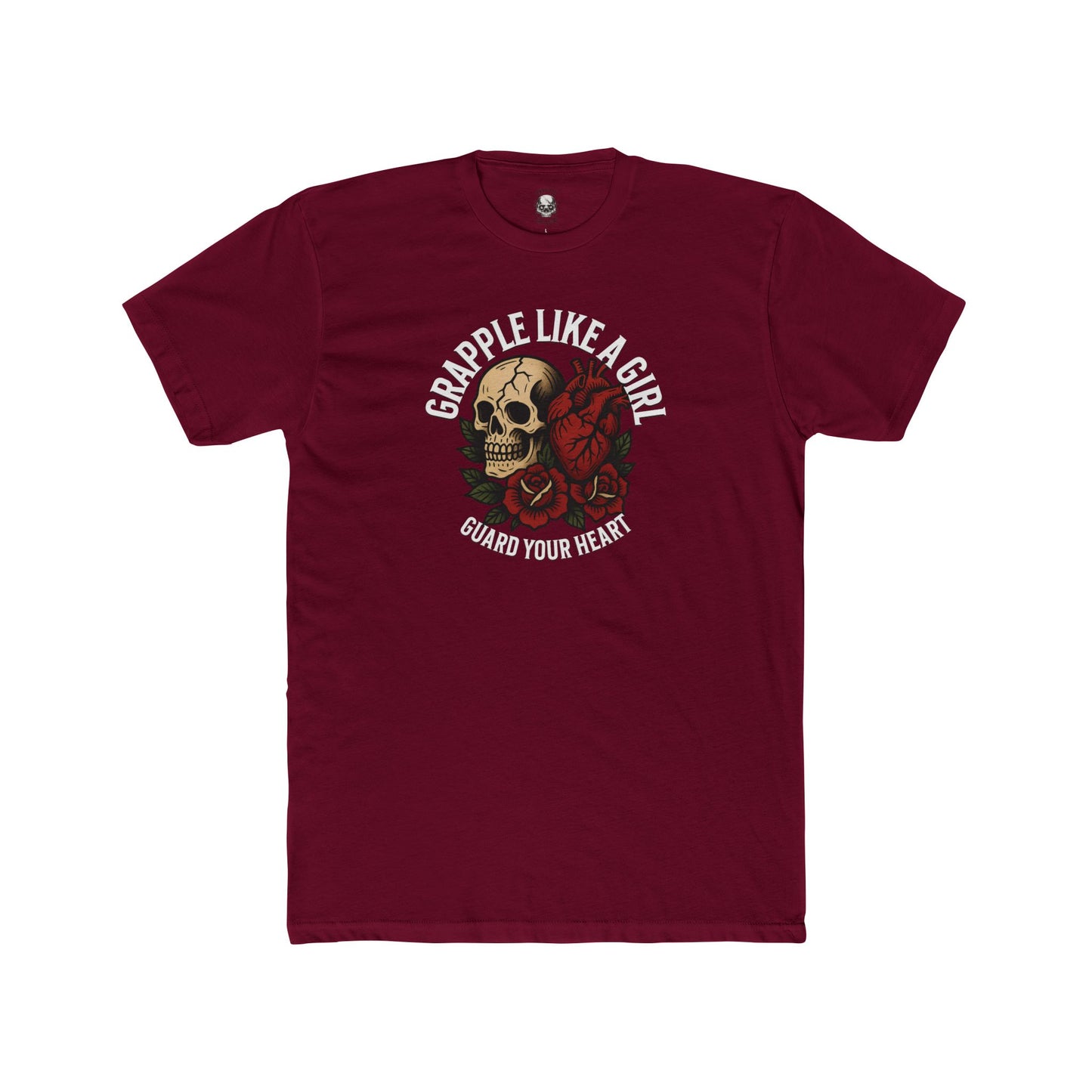 Grapple like a Girl Unisex Cotton Tee - Guard Your Heart