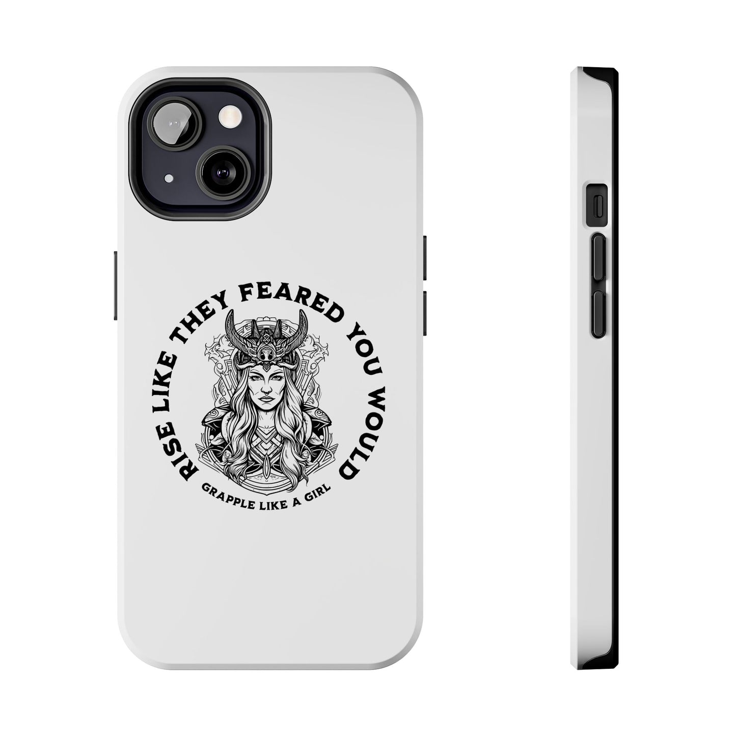 Women's BJJ Rise like they Feared You Would Jiu Jitsu Tough iPhone Cases