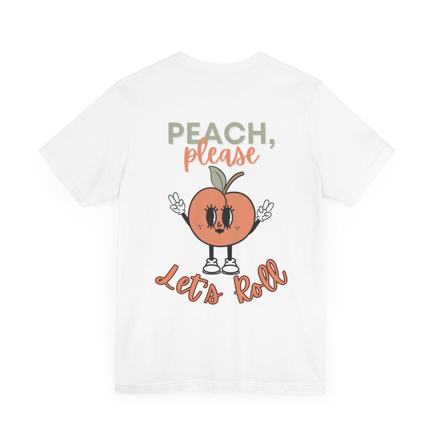 Peach, Please Let's Roll Women's BJJ Jiu Jitsu T-Shirt