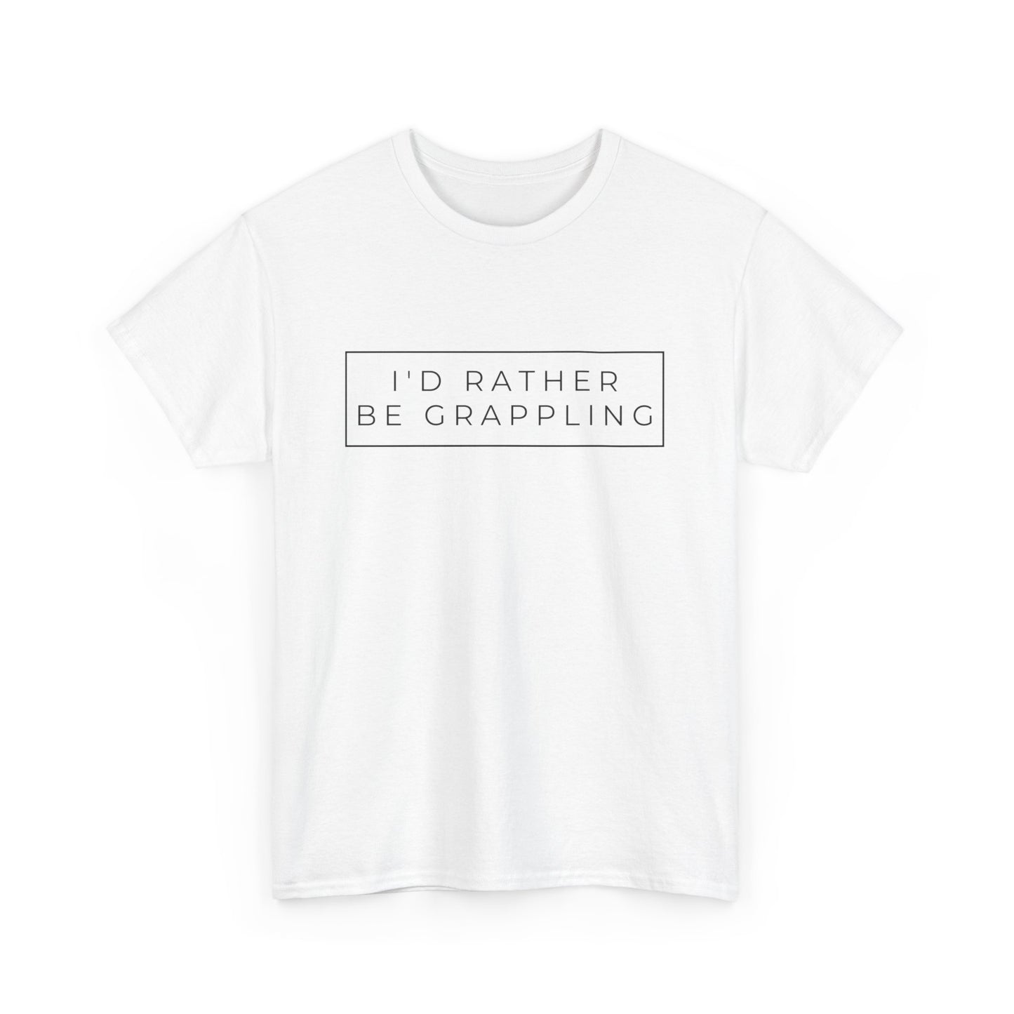 BJJ I'd rather be grappling Oversized T-shirt